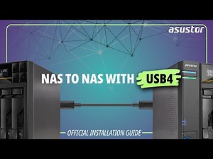 USB4 Networking Guide - From ASUSTOR NAS to Another ASUSTOR NAS