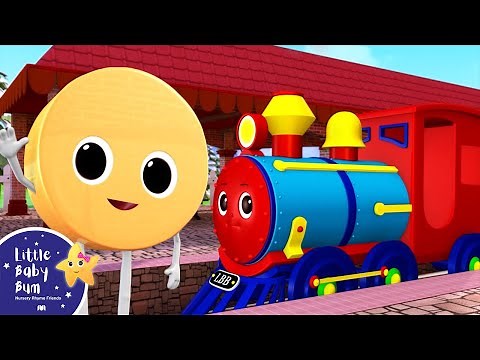 Shapes Train - Kids Learning Videos | Nursery Rhymes | Little Baby Bum Best Baby Songs
