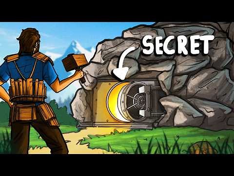 Living Inside the MOST Broken Rock Base in Rust!