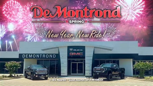 Kick off 2026 with a fresh new ride from DeMontrond Buick GMC! ✨...