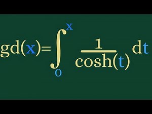 the Gudermannian function!