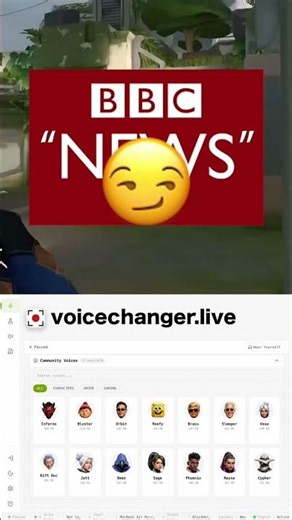 Valorant? With an AI voice changer? Gimme 2.