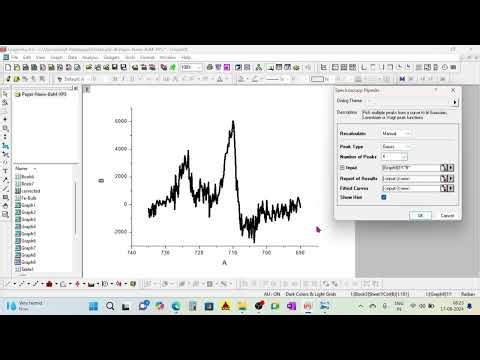 𝑫𝒆𝒄𝒐𝒏𝒗𝒐𝒍𝒖𝒕𝒊𝒐𝒏 𝒐𝒇 𝑭𝒆 𝒔𝒑𝒆𝒄𝒕𝒓𝒖𝒎 𝒃𝒚 𝒖𝒔𝒊𝒏𝒈 𝒐𝒓𝒊𝒈𝒊𝒏-8.5 𝒔𝒐𝒇𝒕𝒘𝒂𝒓𝒆 𝒄𝒐𝒏𝒔𝒊𝒅𝒆𝒓𝒊𝒏𝒈 𝑮𝒂𝒖𝒔𝒔𝒊𝒂𝒏 𝒇𝒖𝒏𝒄𝒕𝒊𝒐𝒏