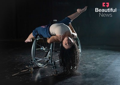 Woman in wheelchair expresses herself through dance