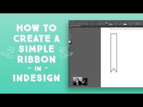 How to Create a Simple Ribbon in InDesign | Short Tutorial