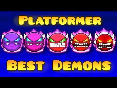 The BEST PLATFORMER DEMONS of EACH DIFFICULTY - Geometry Dash 2.2