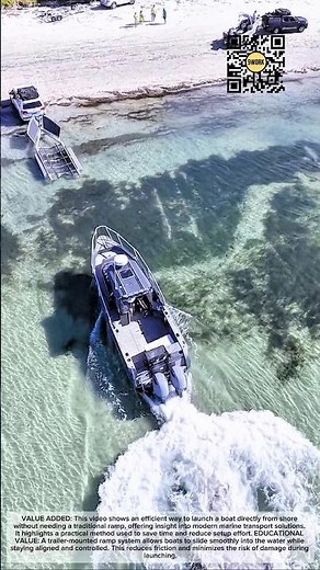 How This Boat Launch System Works Without a Ramp #9work