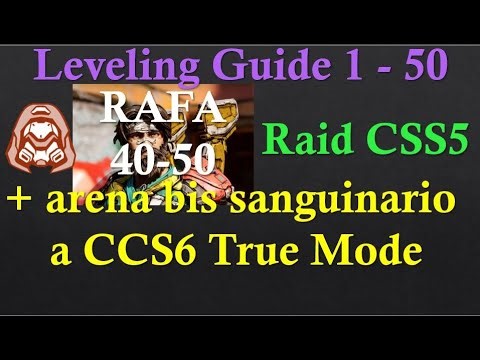 BL4 LEVELING GUIDES - RAFA ITA #01: RAFA liv 40-50 con RAID CCS5 e boss settimanale CC6 + true mode