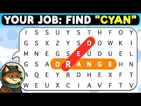 🦊🔍 Can you survive Level 3? | Word Search Challenge 🔎🦊 | Word Search Puzzle