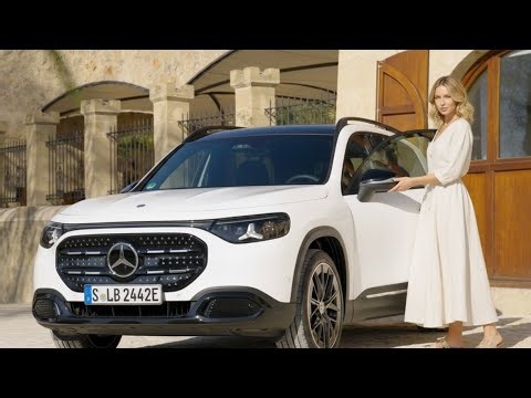 2027 Mercedes-Benz GLB 250 EQ Polar White – Interior Tour & Luxury Features