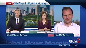 Global National's Reid Fiest joined Global News Morning live from Fort McMurray with an update on the overnight firefighting efforts, and what crews expect to face as the temperature rises today. | Global Edmonton