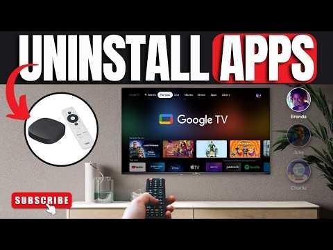 Google TV : How To Uninstall Apps | Uninstall Apps on Onn TV!