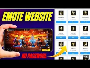 FREE FIRE Emote Bot Website 2025 😱 | 100% Working New Trick | All Emotes Unlock Tutorial