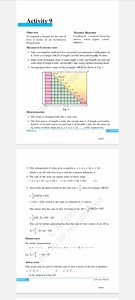 Activity 9ObjectiveTo establish a formula for the sum of fir... | Filo