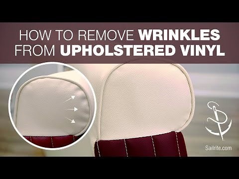 How to Remove Wrinkles from Upholstered Vinyl
