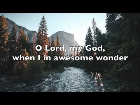 How Great Thou Art - Shane & Shane (Lyric Video)
