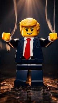 MAGA MILE 🇺🇸 | LEGO Trump Political Satire Music Video (Official) #Shorts