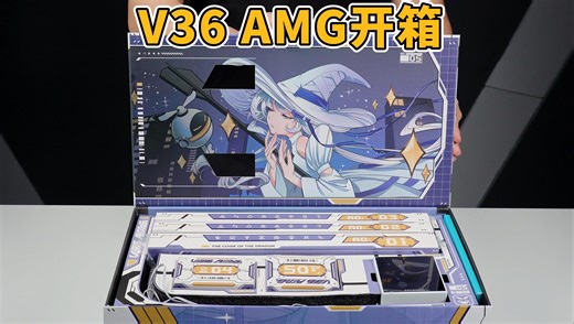 肌肉！更多的肌肉！鸽王之王V36-AMG超旗舰一体式水冷梅林/德古拉开箱