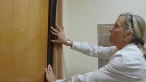 Commercial Door Finger Guard for Kids and Adults | Flexible Push-Side Hinge Safety Shield | Baby Finger Pinch Protector | Door Pinch Guard for Commerical Doors | Durable Black 80"