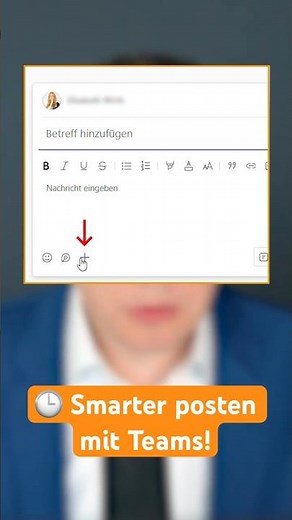 🤯 So planst du Teams-Beiträge!