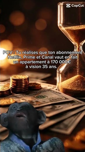 Ton abonnement Netflix coûte 170 000 € ? 😱 (La magie des intérêts composés)