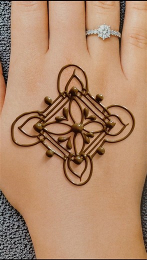 Easy Mehndi Design for Beginners, Beautiful Palm Mehndi, Full Hand Mehndi Design,