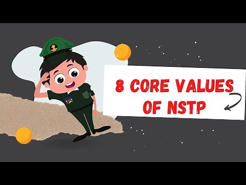 8 CORE VALUES OF NSTP (NATIONAL SERVICE TRAINING PROGRAM) #corevaluesofnstp #RA7077