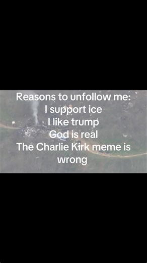 #reasonstounfollow #kobe #rip #trump #ice the Charlie Kirk meme is wrong