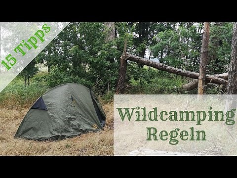 Wildcamping Regeln - 15 Tipps für deine Radreise / Radtour