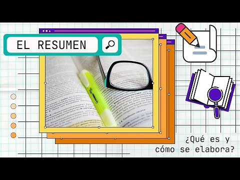EL RESUMEN: ¿Qué es y cómo se elabora?✍