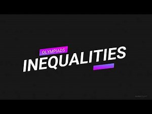 Inequalities part 1 RMO