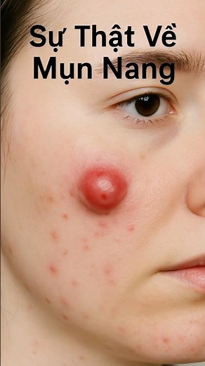 Mụn Nang Là Gì? Sự Thật Nguy Hiểm Nhiều Người Không Biết