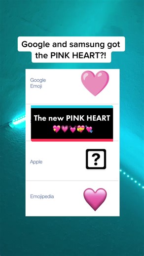 🩷 - Pink heart emoji! - It comes to apple soon :) #emojipediapage #pinkheart#appleemoji #newemojis2023 #🩷 If you have samsung or google and you dont have it? Check if you made the update and if you still didnt got it, maybe your phone is to old or it comes soon