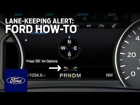 Lane-Keeping Alert | Ford How-To | Ford