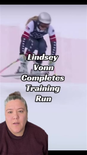 Lindsey Vonn Shines in Olympic Training Ahead of Metal Race