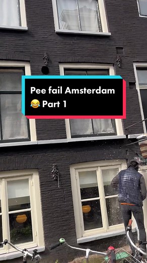 Pee Bag Mishap in Amsterdam