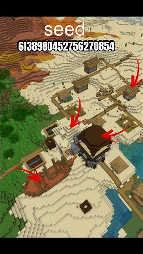 minecraft 26.10 bedrock and pocket edition seeds #minecraftseeds