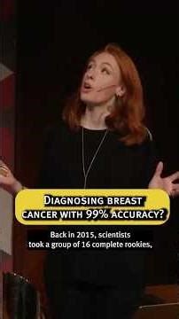 Scientists trained WHO to diagnose breast cancer? with Hannah Fry #shorts #science #hannahfry