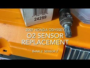 2005-2010 Honda Odyssey O2 Sensor replacement | B2S2 - P0157