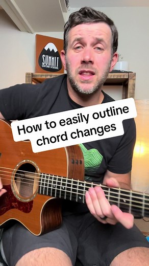 How to Easily Outline Chord Changes on Guitar