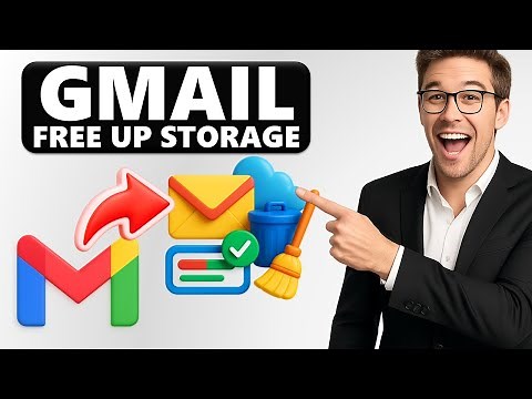 How to FREE UP GMAIL STORAGE FAST