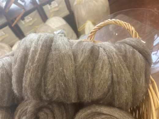 Yak Roving Blended With Merino Wool, in 4 Ounce Roving Bumps - Etsy