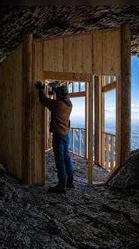 I’m building a cozy hidden house with a secret room under a rock overhang at 10,000 ft