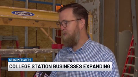 College Station is seeing new businesses open and existing businesses expand