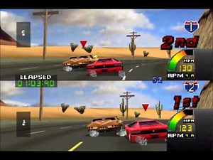 Nintendo 64 - Cruis'n USA Arizona Multiplayer [8/14]