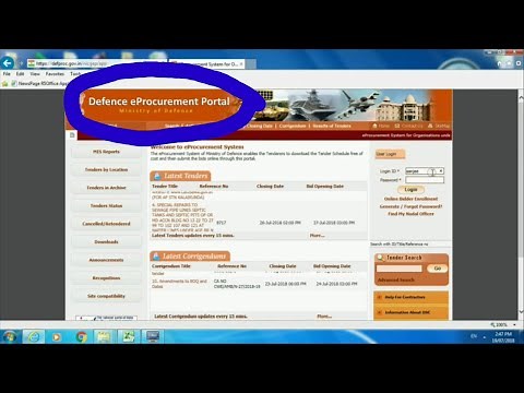Bid Submission in defence eprocurement portal in maharashtra HINDI