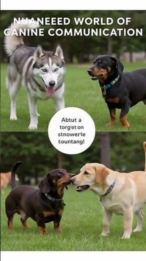Canine Communication Deciphering your dog's secret language #dog #caninestrength