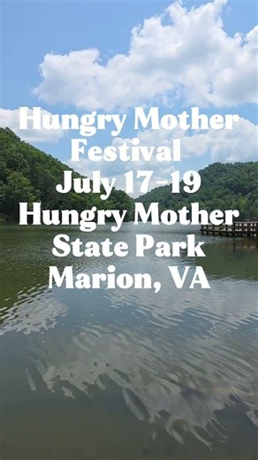 I'm at Hungry Mother Festival this weekend! #virginia #artists