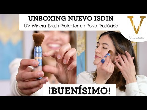 UNBOXING NUEVO UV MINERAL BRUSH ISDIN - REVIEW NUEVA PRESENTACIÓN PROTECTOR SOLAR EN POLVO
