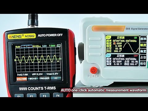 ANENG AOS02 Professional Digital Oscilloscope Multimeter True RMS #Oscilloscope